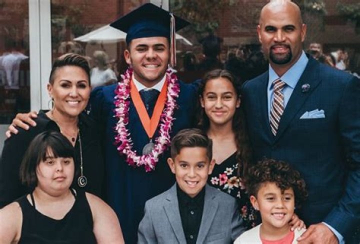 
Isabella, Ezra, Sophia, Albert Jr, And Esther Pujols: Albert Pujols Kids Ages 